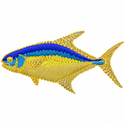Fishes Embroidery Design 7 Fishes Embroidery Design 7